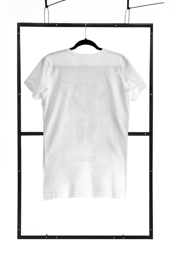 T shirt men white L regular - obrazek 2
