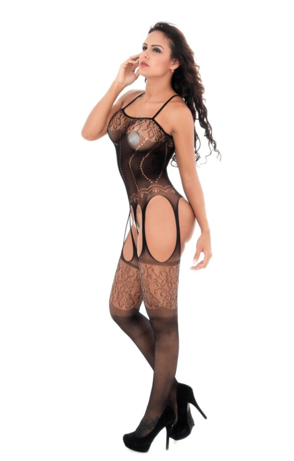 Body Pleasure   Sexy Lingerie Set   one size   black TL26 - obrazek 2