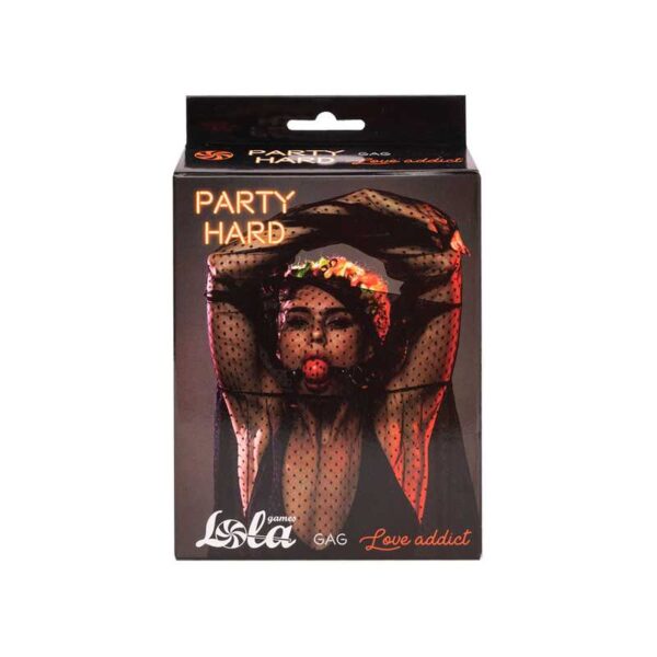 Gag Party Hard Love Addict Red - obrazek 2
