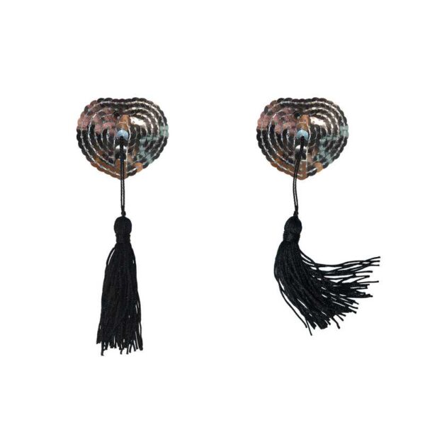 Pasties Burlesque Gipsy Silver - obrazek 2