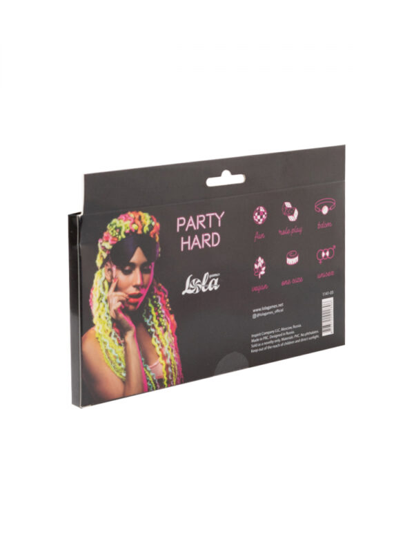 Mask Party Hard Shy Black - obrazek 2