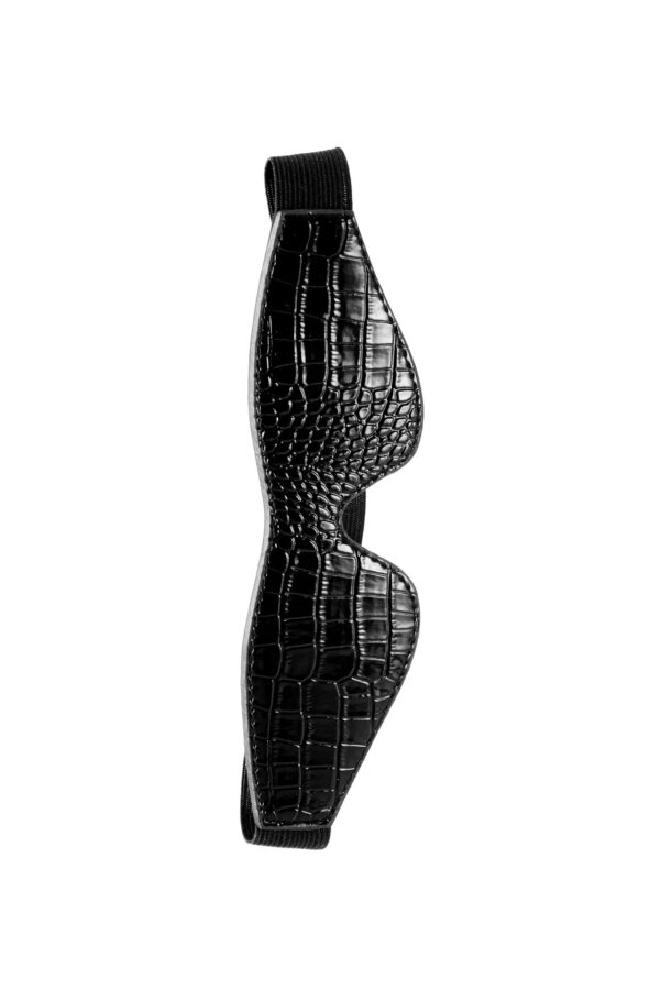 BLAZE BLINDFOLD CROCO BLACK - obrazek 2