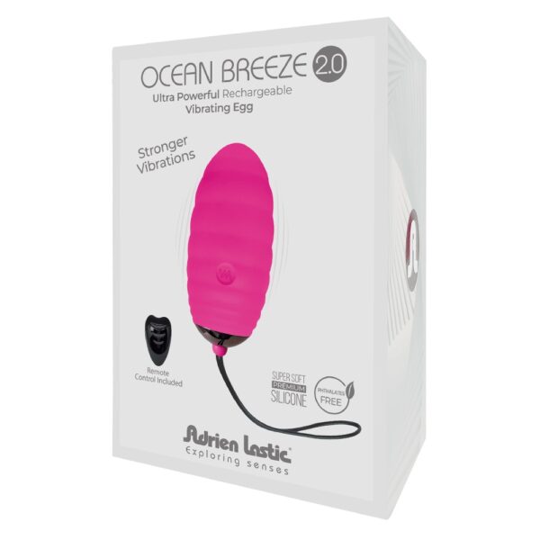 Jajko/wibr Ocean Breeze 2.0 Pink Stronger Vibration - obrazek 2