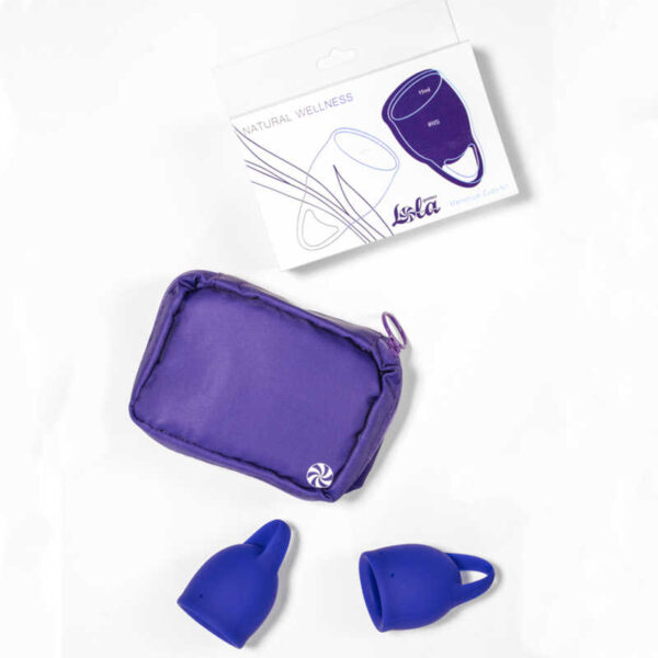 Tampony Menstrual Cups Kit Natural Wellness Iris - obrazek 2