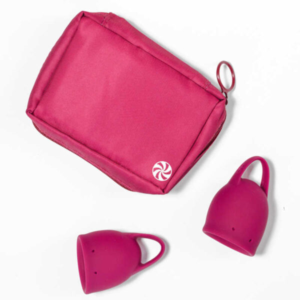 Tampony Menstrual Cups Kit Natural Wellness Peony - obrazek 2