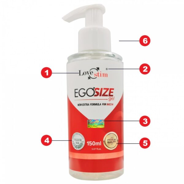 Żel LSTIM EGOSIZE GEL 150ml - obrazek 2