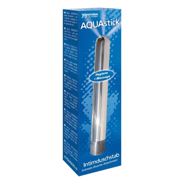 Anal/hig Irygator AQUASTICK INTIMATE DOUCHE ATTACHMENT SILVER - obrazek 2