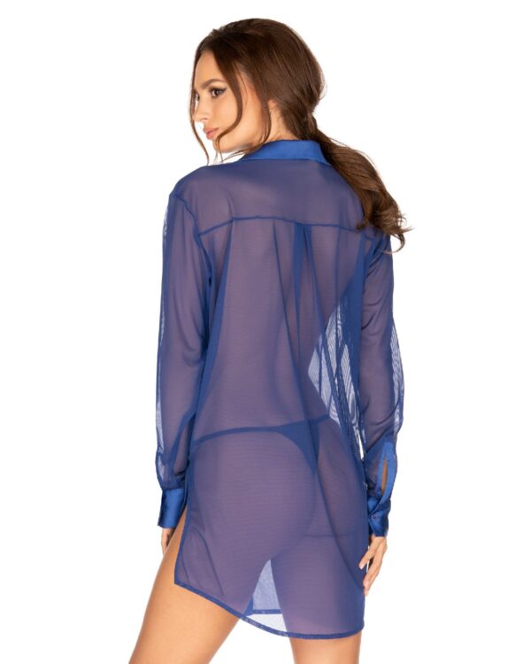 Bielizna Stellya babydoll niebieska   XS/S - obrazek 2