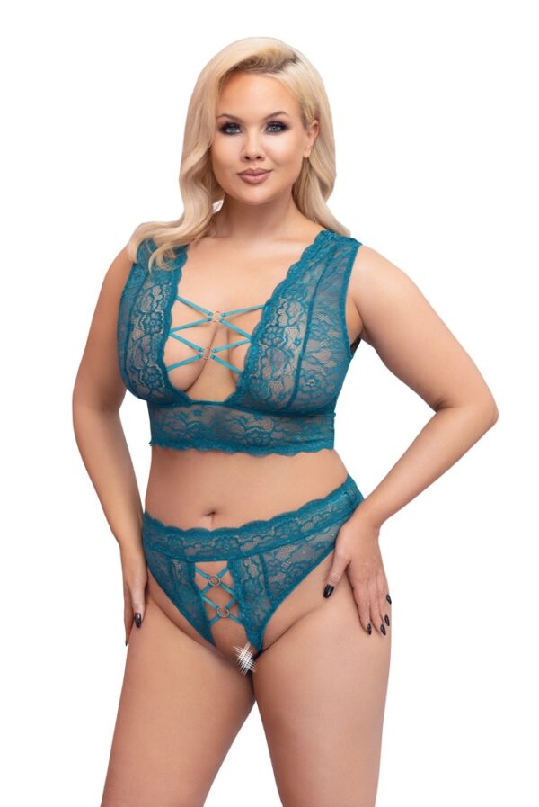 Bra Set teal 2XL - obrazek 2