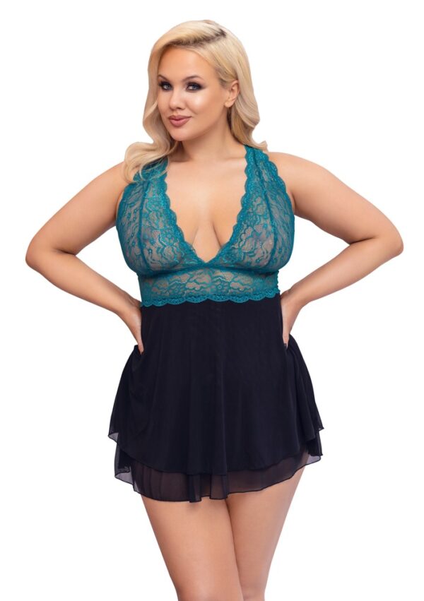 Babydoll petrol2XL - obrazek 2