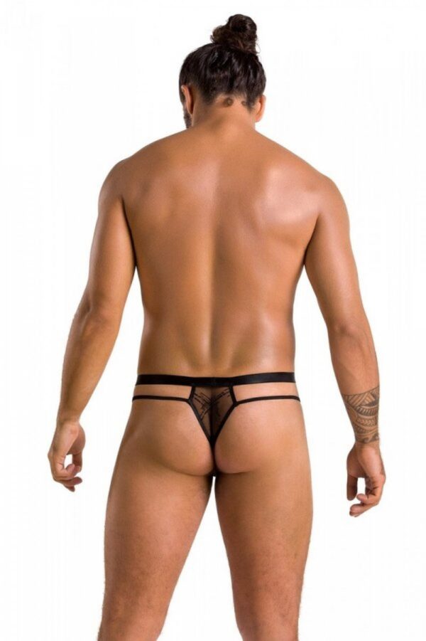 029 THONG COLLIN black XXL/XXXL   Passion - obrazek 2