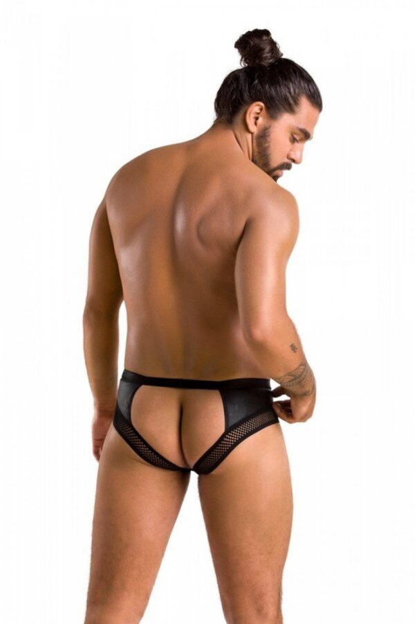 030 SLIP OPEN TOM black L/XL   Passion - obrazek 2