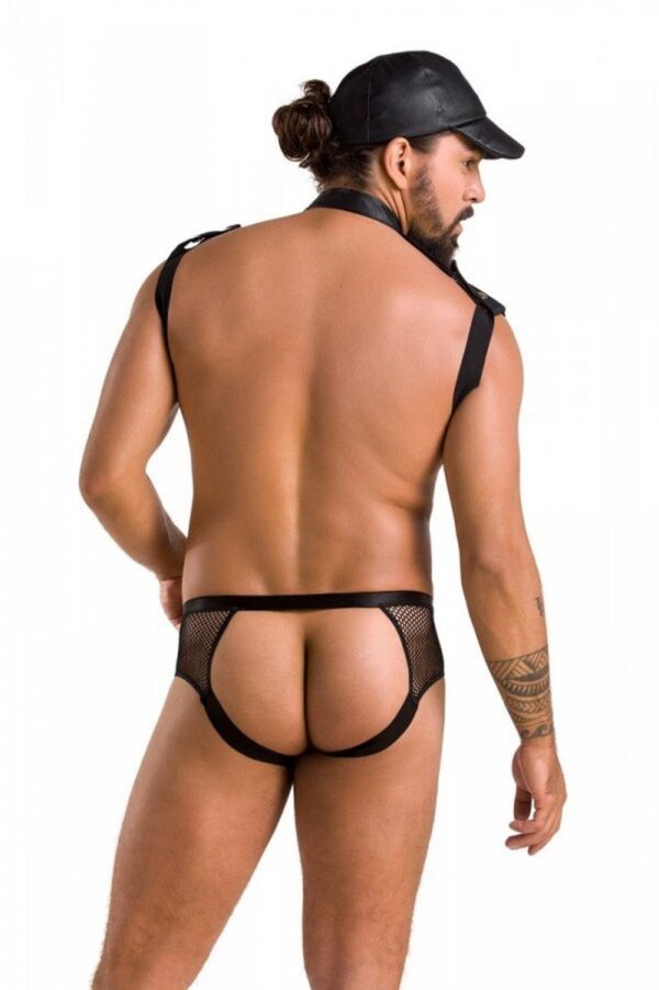 038 SET JOHN black XXL/XXXL   Passion - obrazek 2
