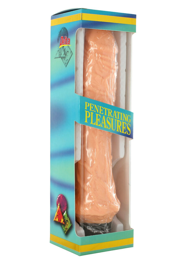 Vinyl P Shape Vibrator No.4 Light skin tone - obrazek 2