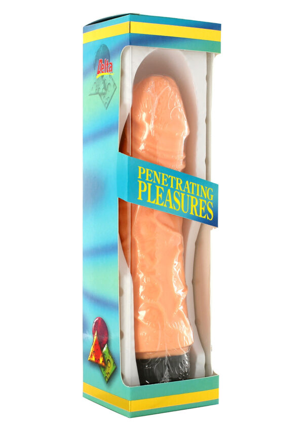 Vinyl P Shape Vibrator No.6 Light skin tone - obrazek 2
