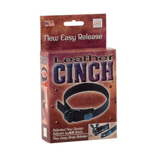 Leather Cinch Black - obrazek 2