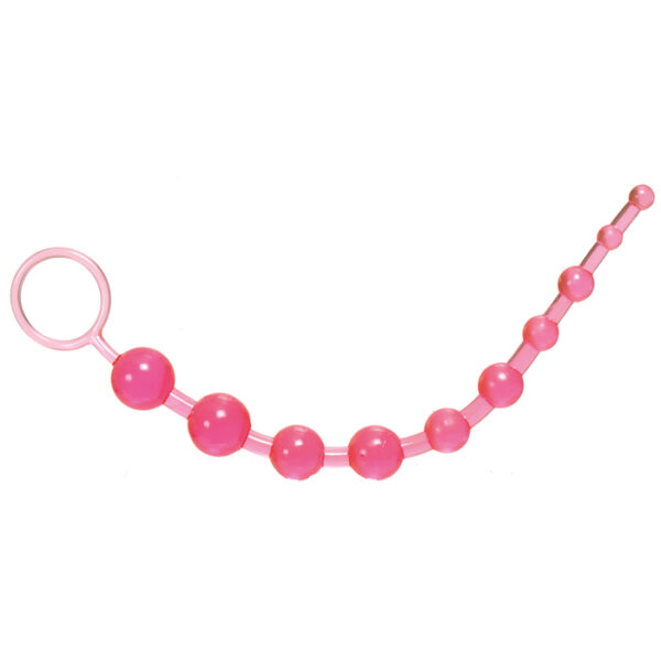 X 10 Beads Pink - obrazek 2