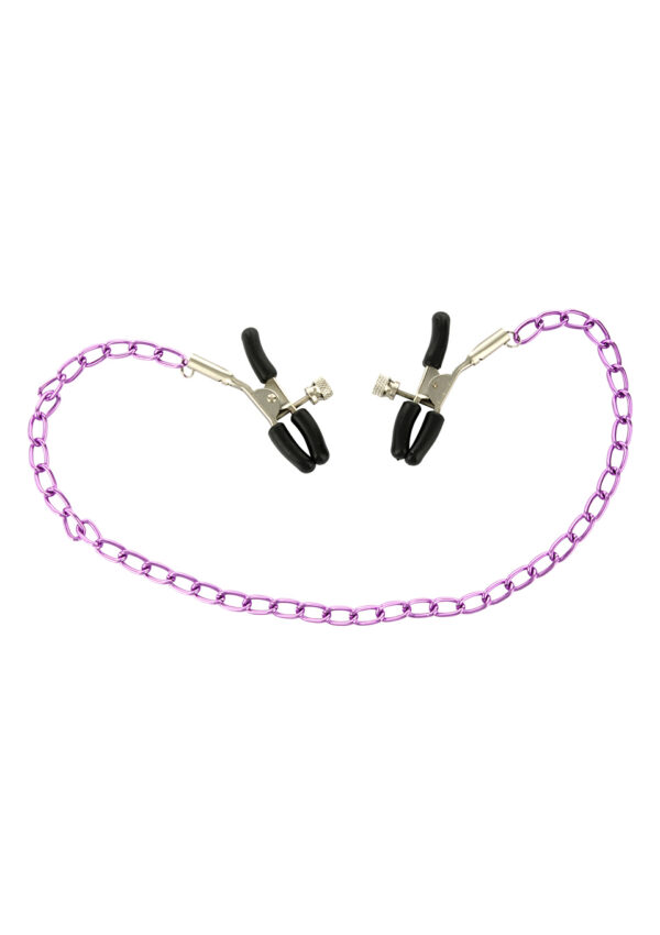 Stimulating Nipple Chain Metal - obrazek 2