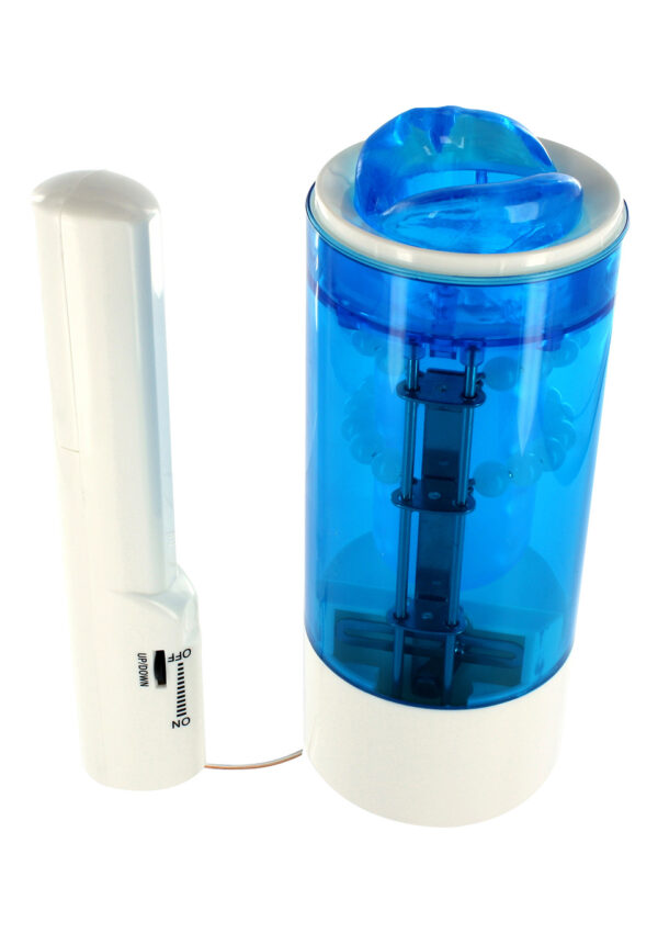 Robotic Mouth Masturbator Blue - obrazek 2