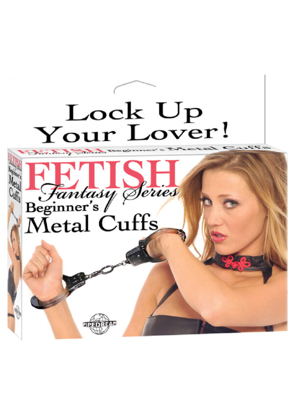 Beginners Metal Cuffs Black - obrazek 2
