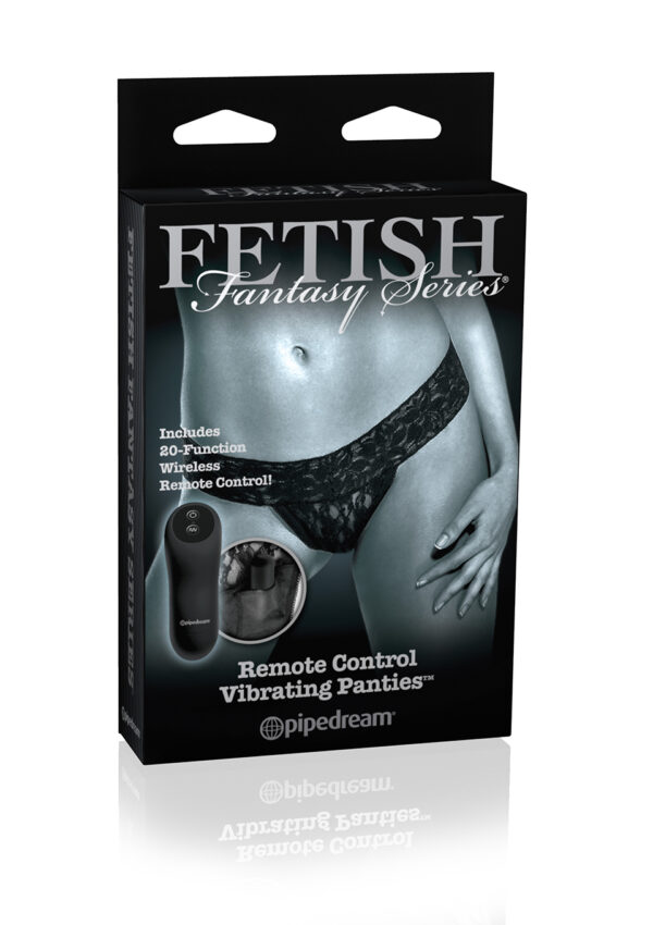 Remote Control Vibrating Panty Black - obrazek 2