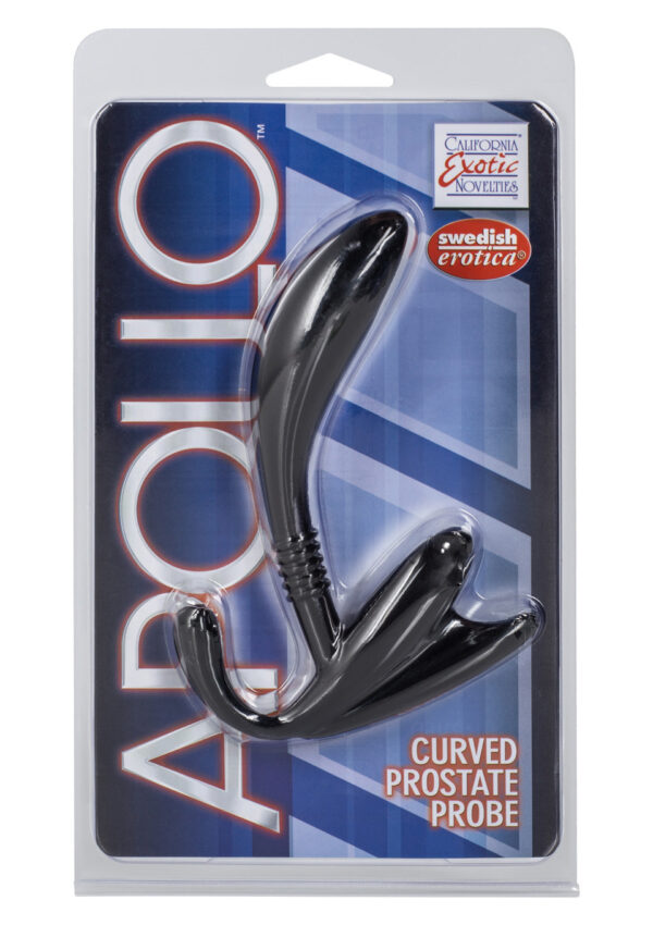 Curved Prostate Probe Black - obrazek 2