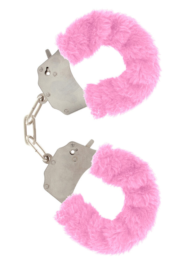 Furry Fun Cuffs Pink - obrazek 2