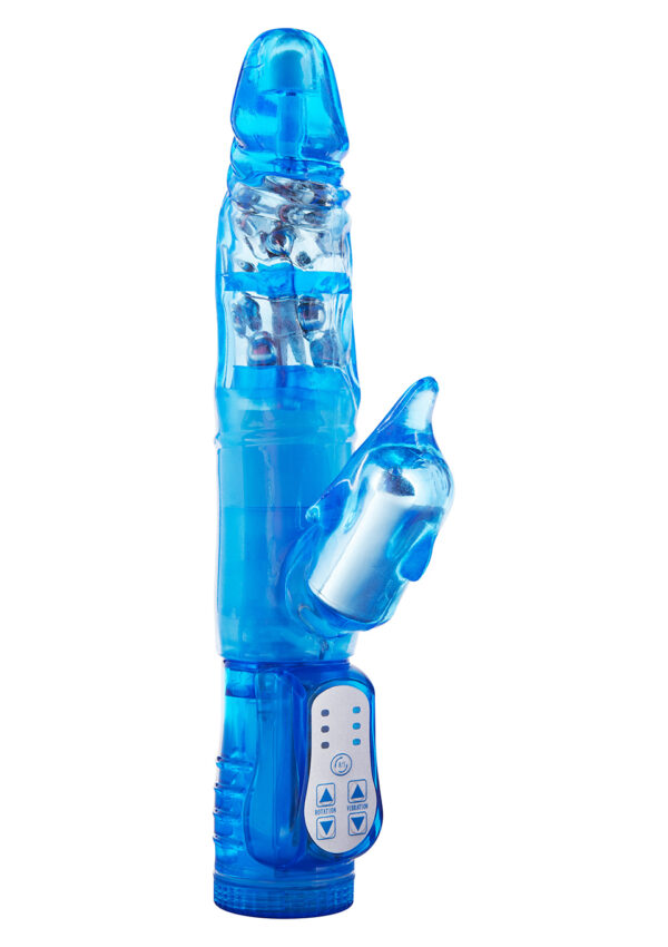 Twinturbo Dolphin Vibrator Blue - obrazek 2