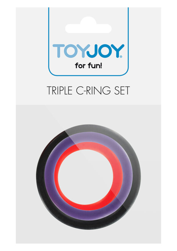 Triple Rings Multicolor 3pcs Multicolor - obrazek 2