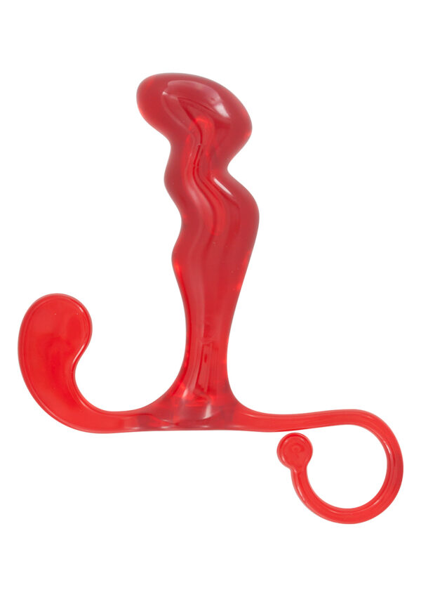 Power Plug Prostate Massager Red - obrazek 2