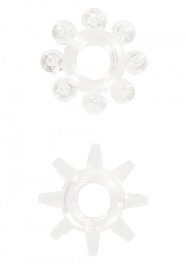 Power Stretchy Rings 2pcs Transparent - obrazek 2