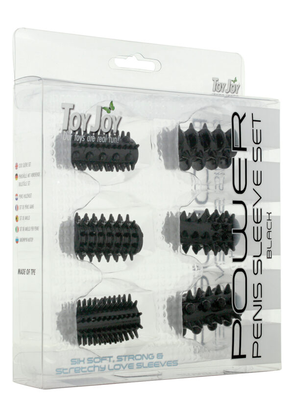Power Penis Sleeve Set Grey - obrazek 2