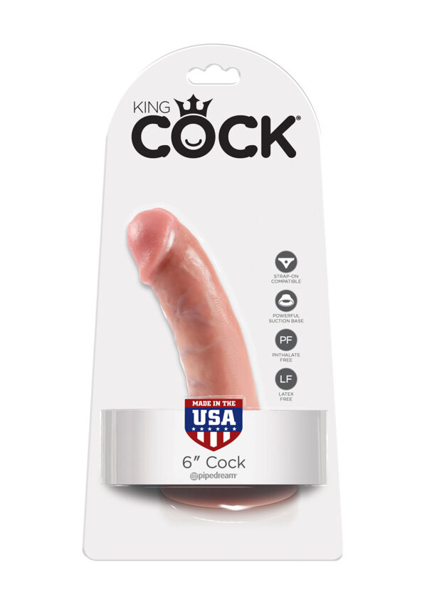 Cock 6 Inch Light skin tone - obrazek 2