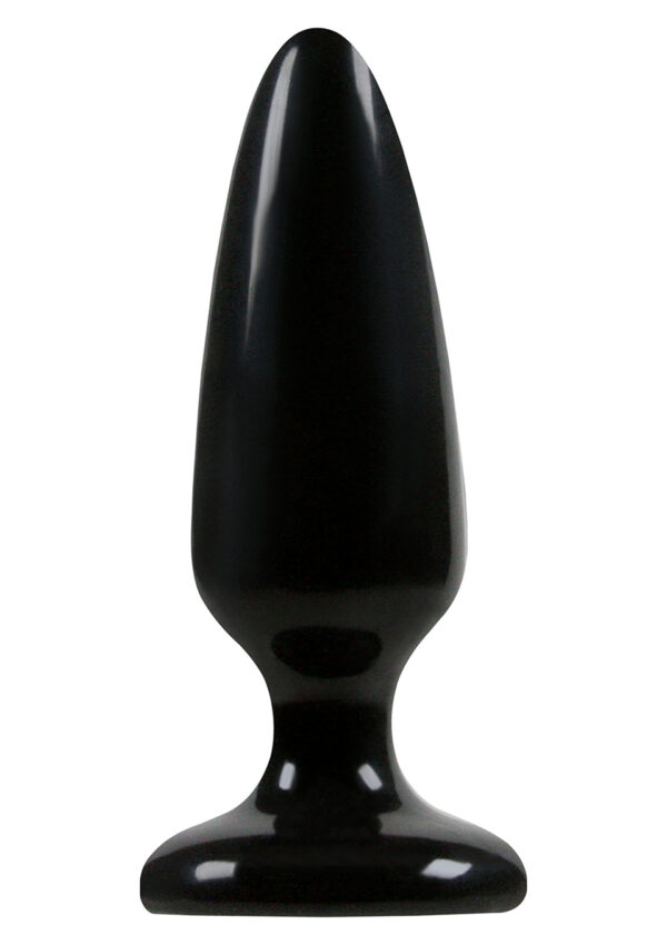 Pleasure Plug   Medium Black - obrazek 2
