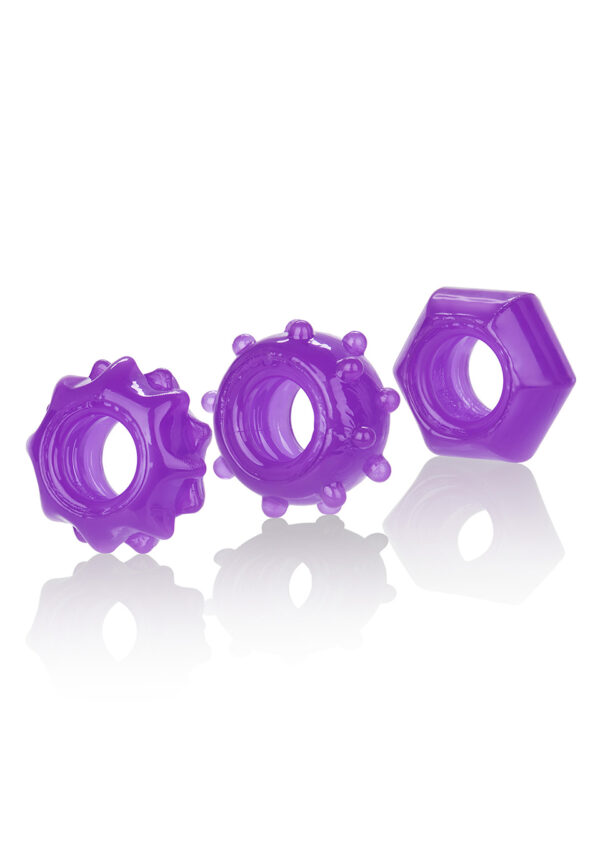 Reversible Ring Set Purple - obrazek 2