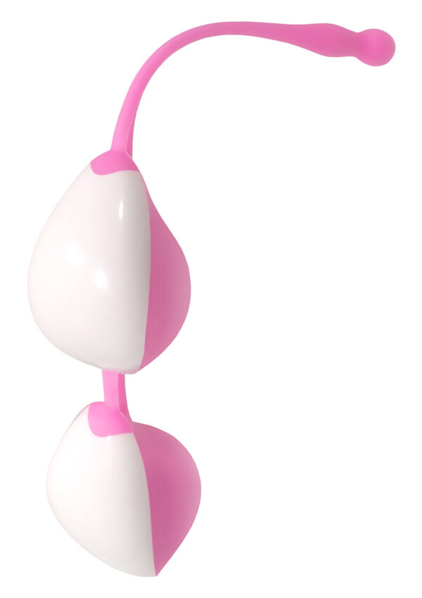 Kulki TEARDROP DUO BALLS PINK - obrazek 2