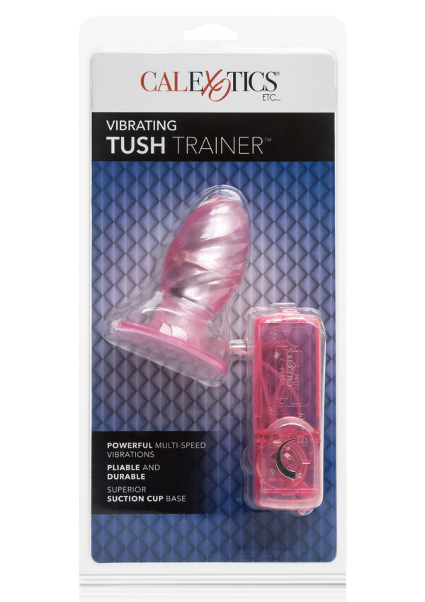 Plug/vibr TUSH TRAINER VIBRATING PINK - obrazek 2