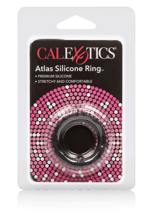 Atlas Silicone Ring Black - obrazek 2