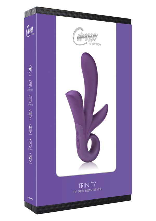 Trinity Triple Pleasure vibe Purple - obrazek 2