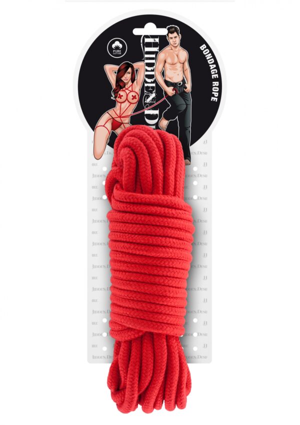 Bondage Rope 10M Red - obrazek 2