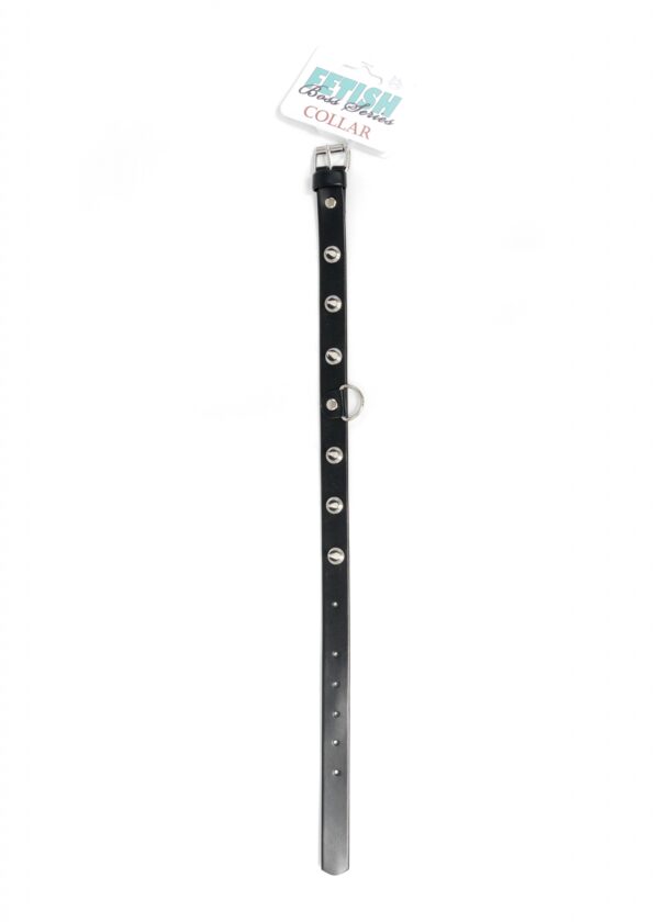 Fetish B   Series Collar with studs 2 cm - obrazek 2