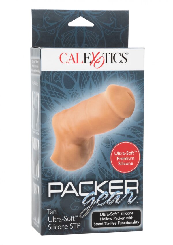 Soft Silicone Stand To Pee Caramel skin tone - obrazek 2