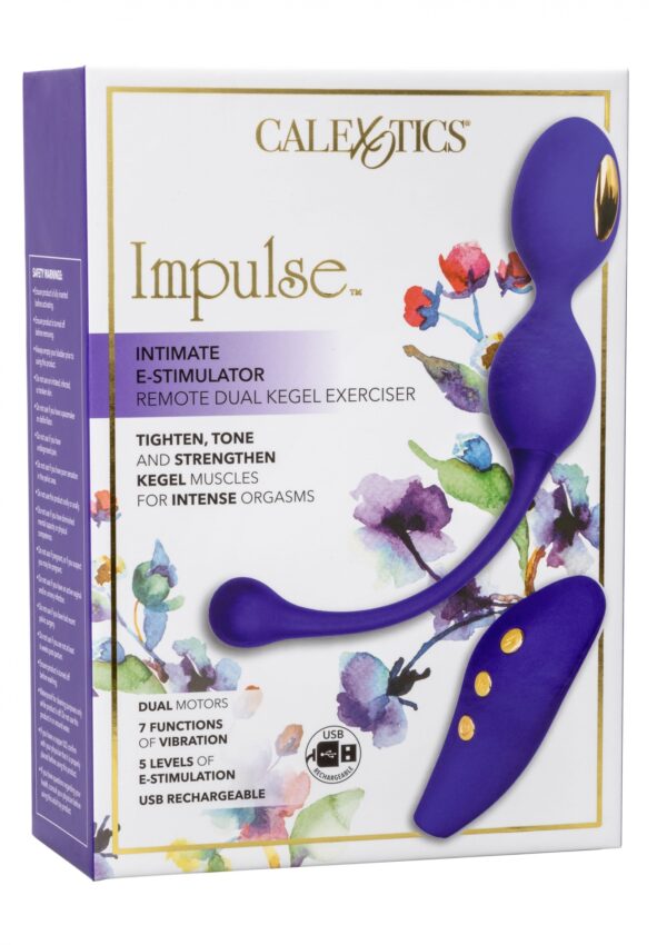 Estim Dual Kegel Exerciser Blue - obrazek 2