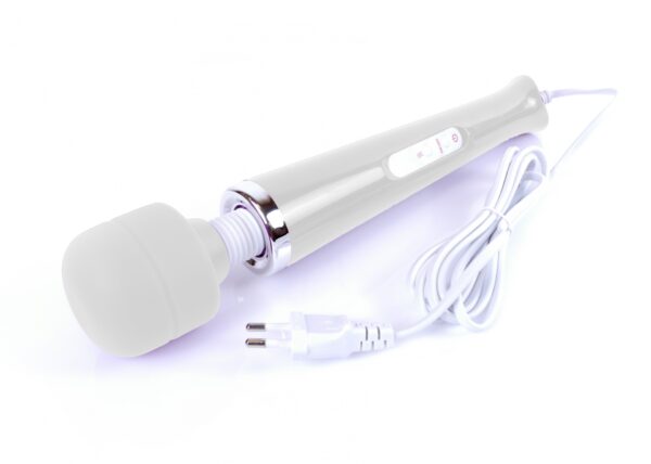 Stymulator Magic Massager Wand Cable 110 240V White 10 Function - obrazek 2