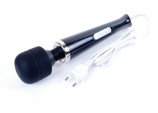 Stymulator Magic Massager Wand Cable 110 240V Black 10 Function - obrazek 2