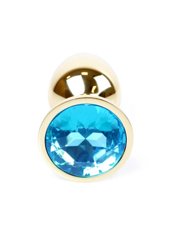 Plug Jewellery Gold PLUG  Light Blue - obrazek 2