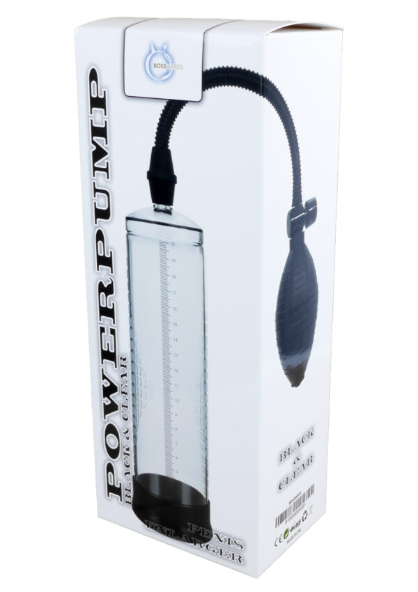Pompka Powerpump   Black&Clear - obrazek 2