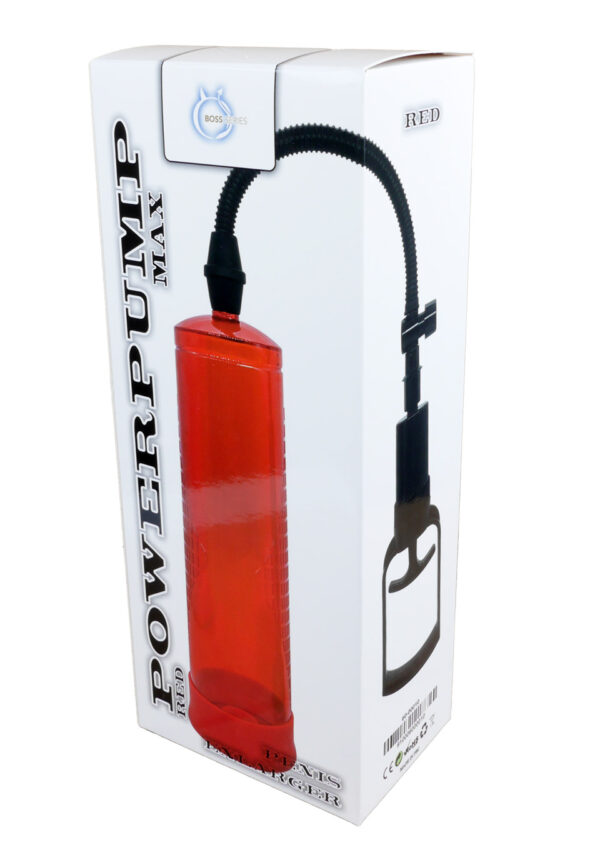 Pompka Powerpump MAX   Red - obrazek 2