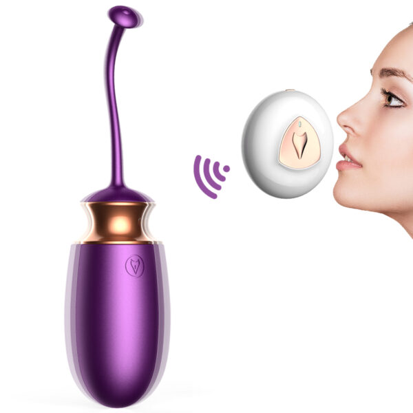 Jajko/wibr Vibrating Silicone Love EGG USB 10 Function / Heating / Voice Control - obrazek 2