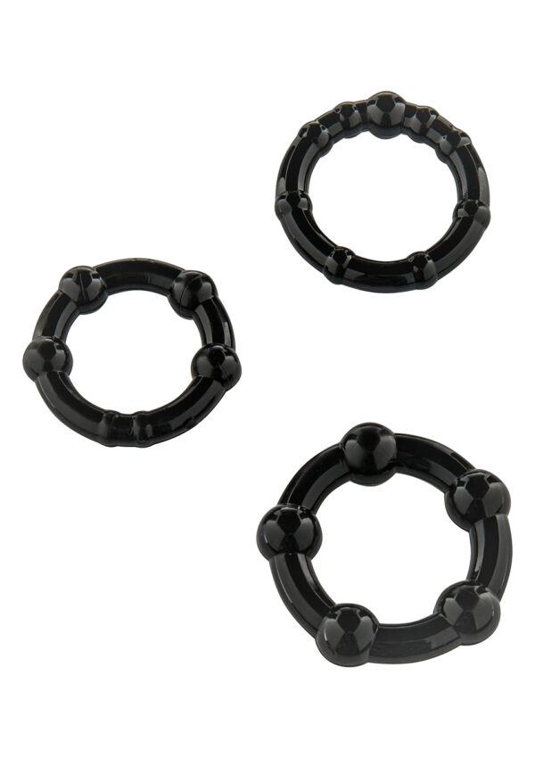 Stay Hard   Three Rings Black - obrazek 2